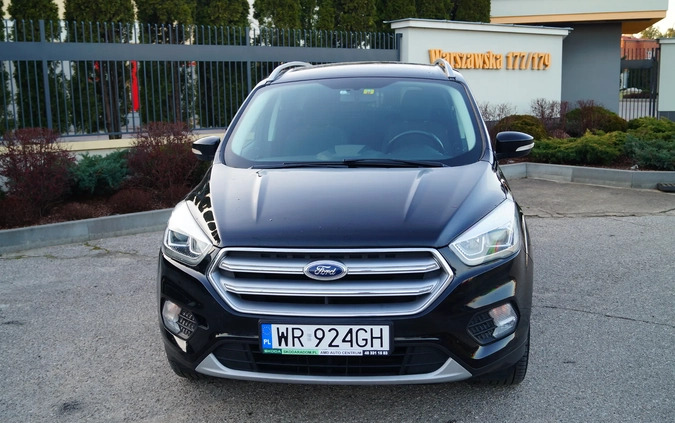 Ford Kuga cena 61377 przebieg: 180000, rok produkcji 2018 z Łaskarzew małe 79